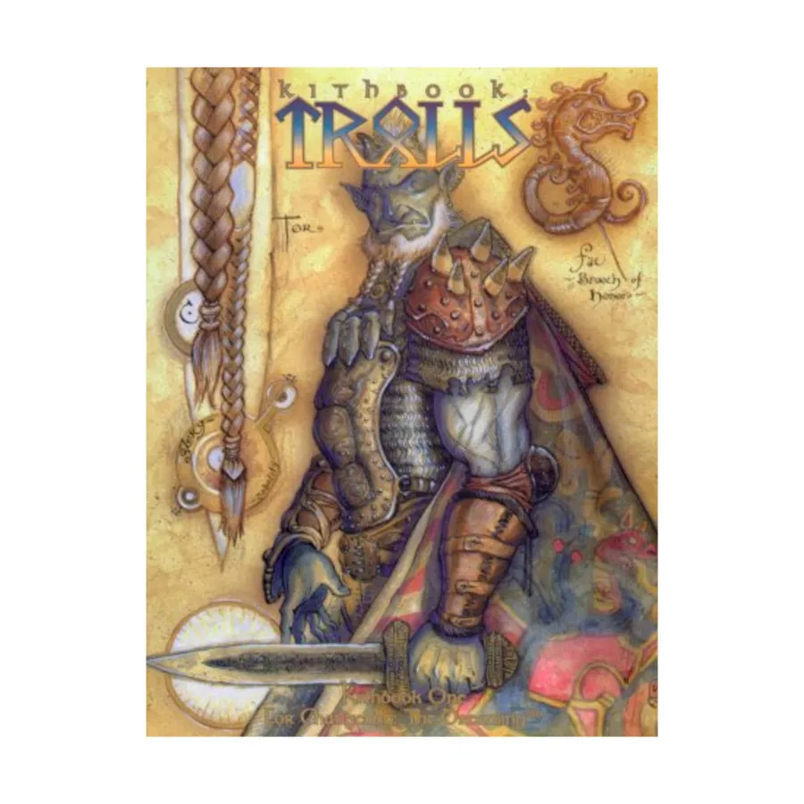 

Kithbook - Trolls, Changeling - The Dreaming - Kithbooks (White Wolf), мягкая обложка