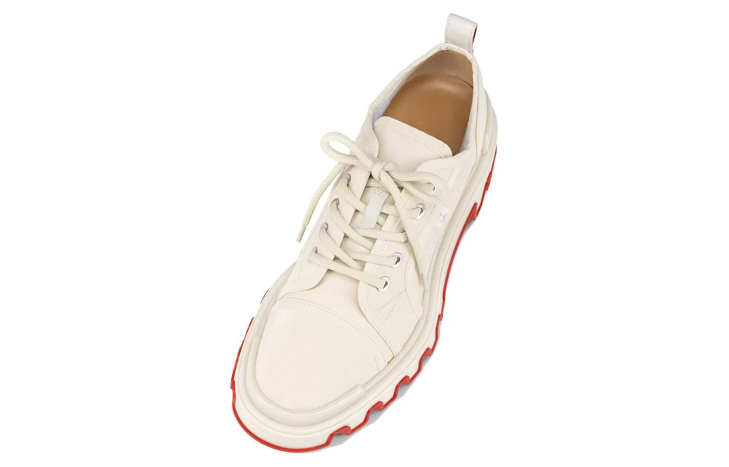 CHRISLV Leather Casual Shoes Men's Beige — фото 3