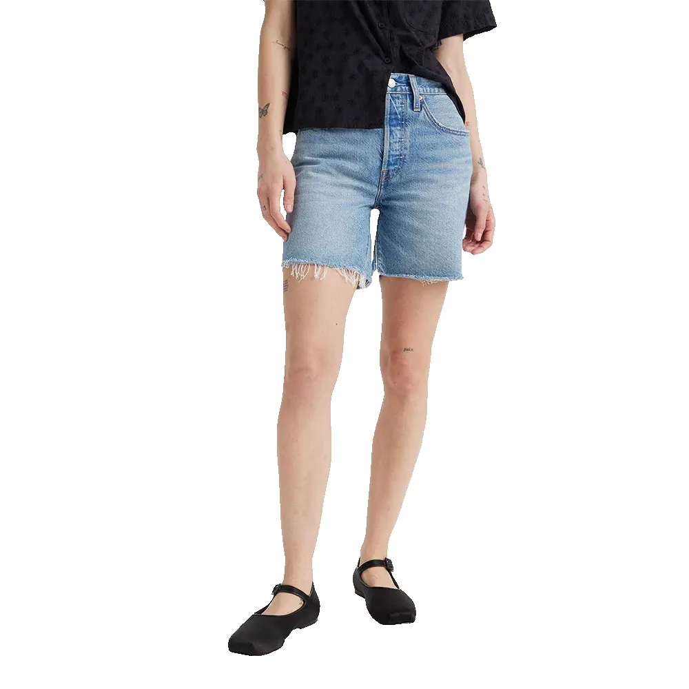 

Шорты Levi's 501 Mid Thigh denim, синий