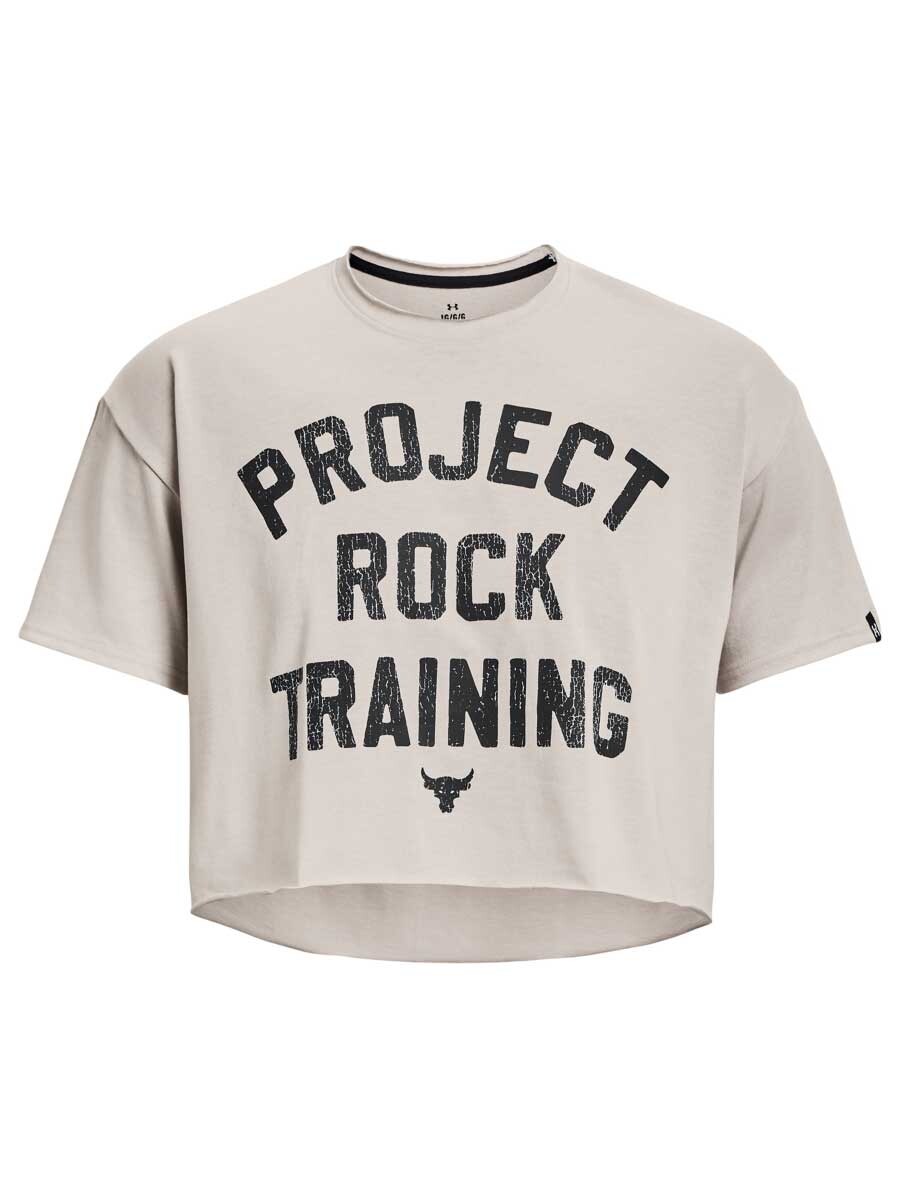 

Футболка Under Armour Pjt Rock HW Cutoff, серый