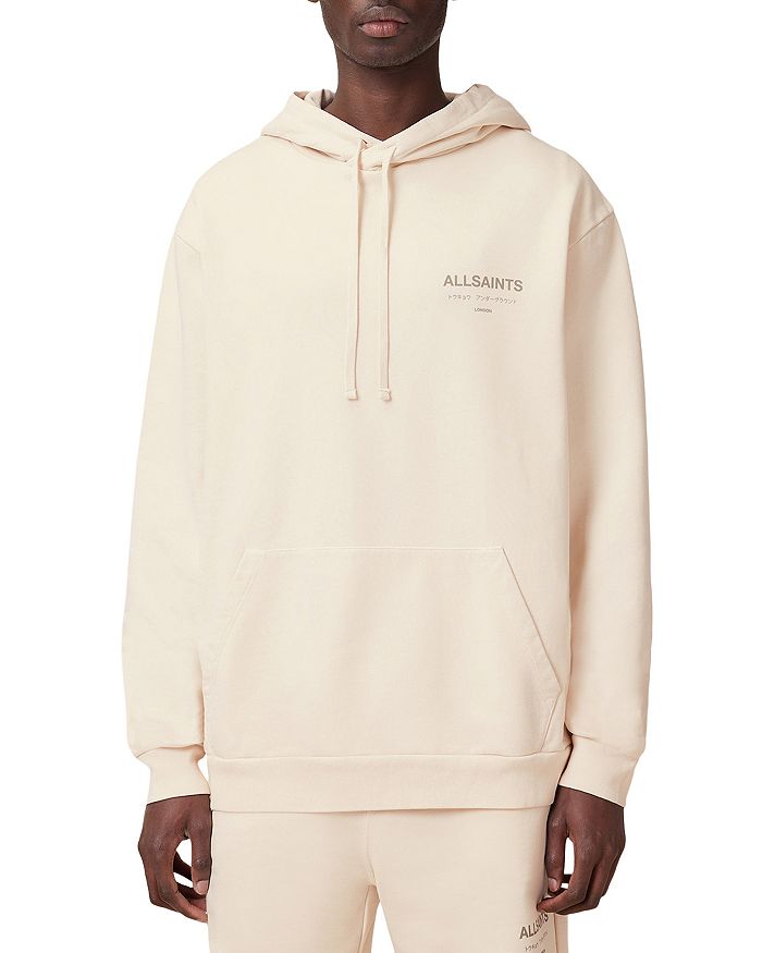 

Подземелье худи Regular Fit ALLSAINTS, слоновая кость/кремовый