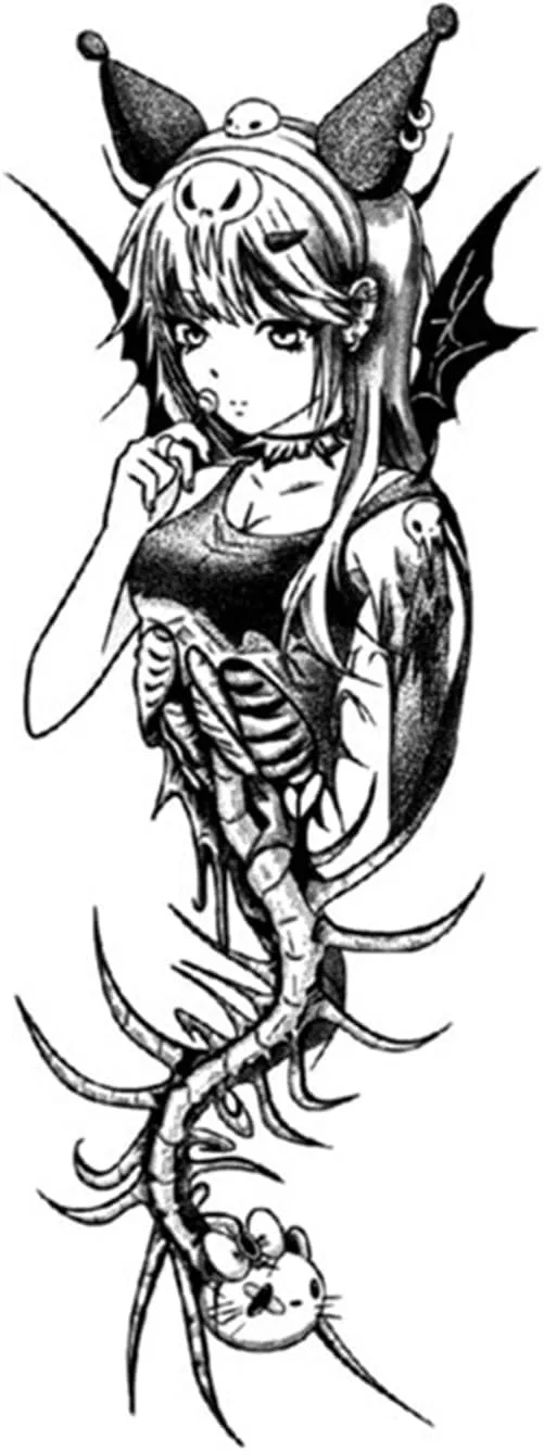 Временные татуировки Succubus Herb, 1 шт