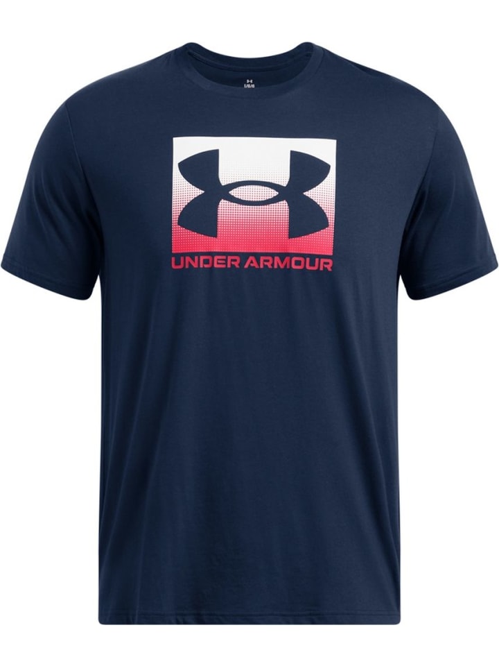

Футболка спортивная Boxed Sports Updated T-Shirt синего цвета Under Armour, Синий, Футболка спортивная Boxed Sports Updated T-Shirt синего цвета Under Armour