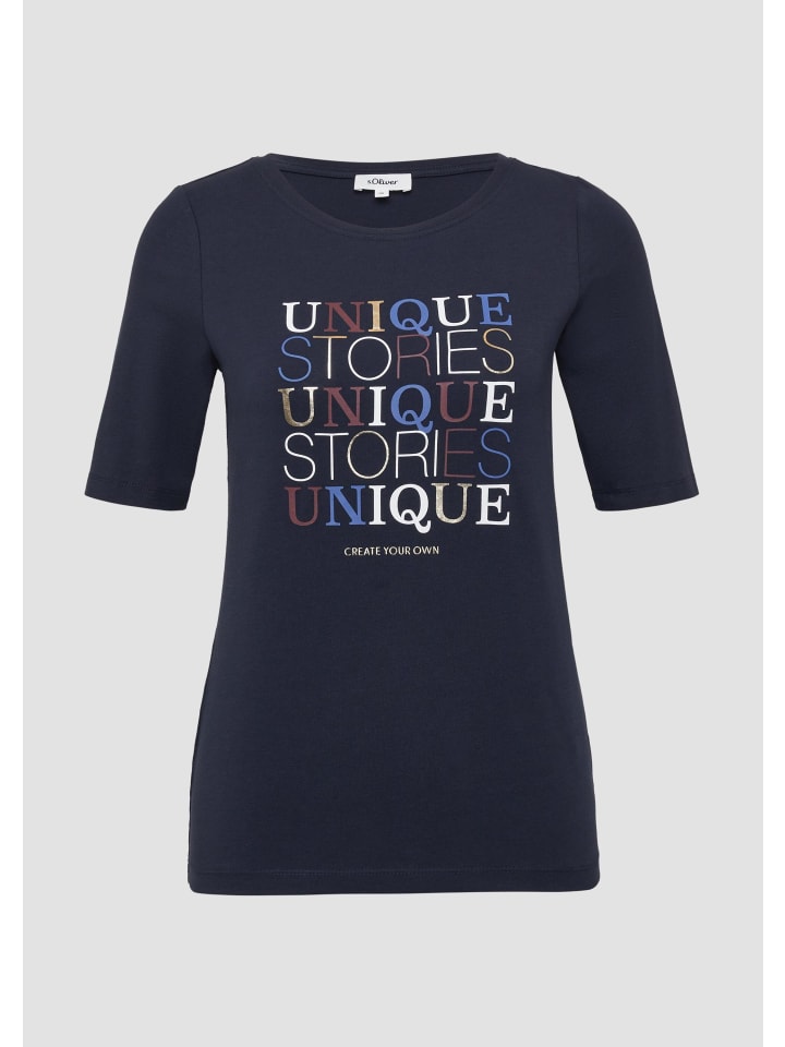 

Футболка цвета 59D2_navy s.Oliver, Синий, Футболка цвета 59D2_navy s.Oliver