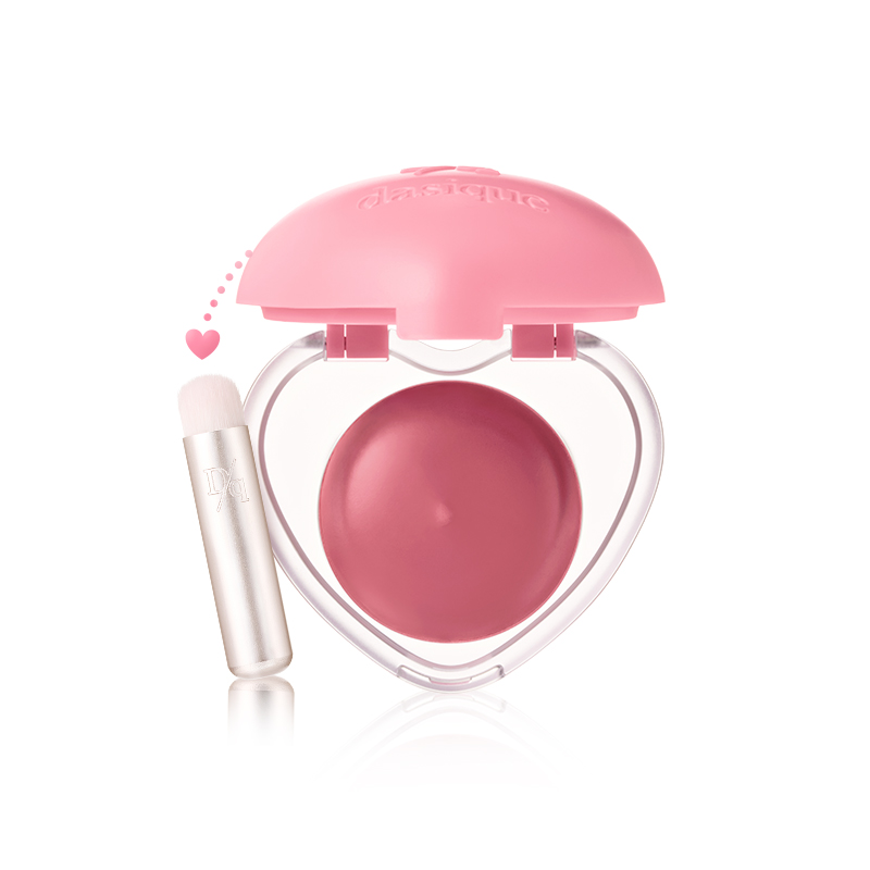 

Многофункциональный крем Heart для губ и щек питательная грязь для губ легко растушевывается натуральный Dasique