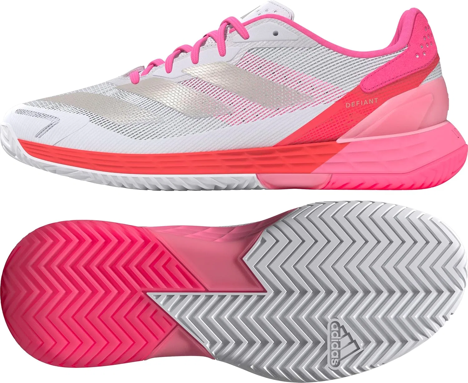 Кроссовки теннисные Defiant Speed 2, Adidas, White