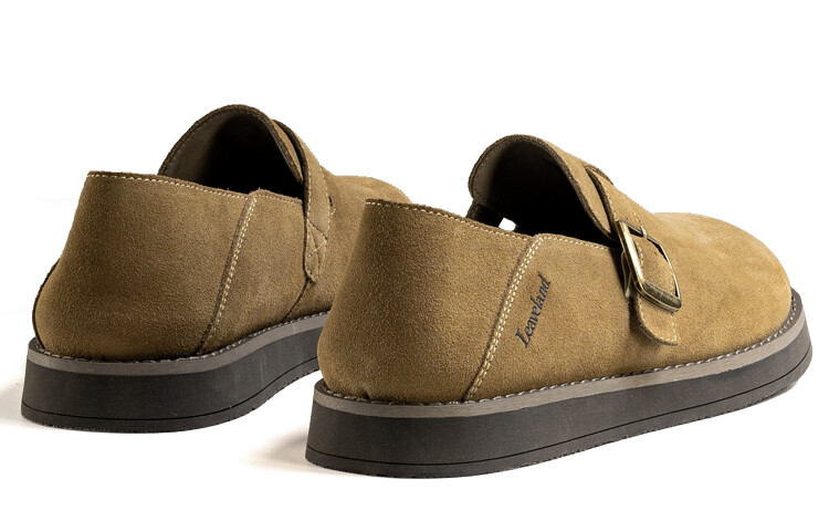Туфли мужские Men"s Casual Men Low-Top Leaveland, цвет Sand — фото 4