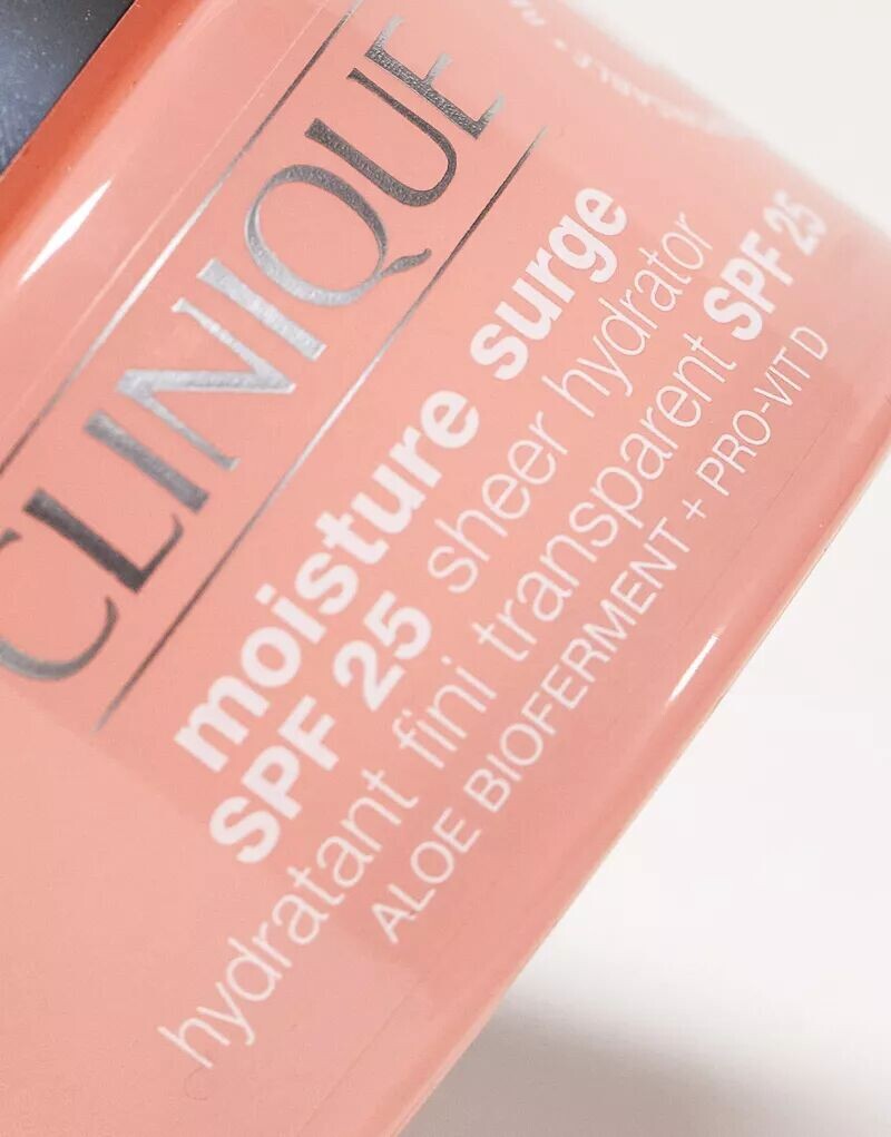 Clinique – Moisture Surge Sheer Hydrator – увлажняющий крем с SPF 25, 50 мл — фото 3