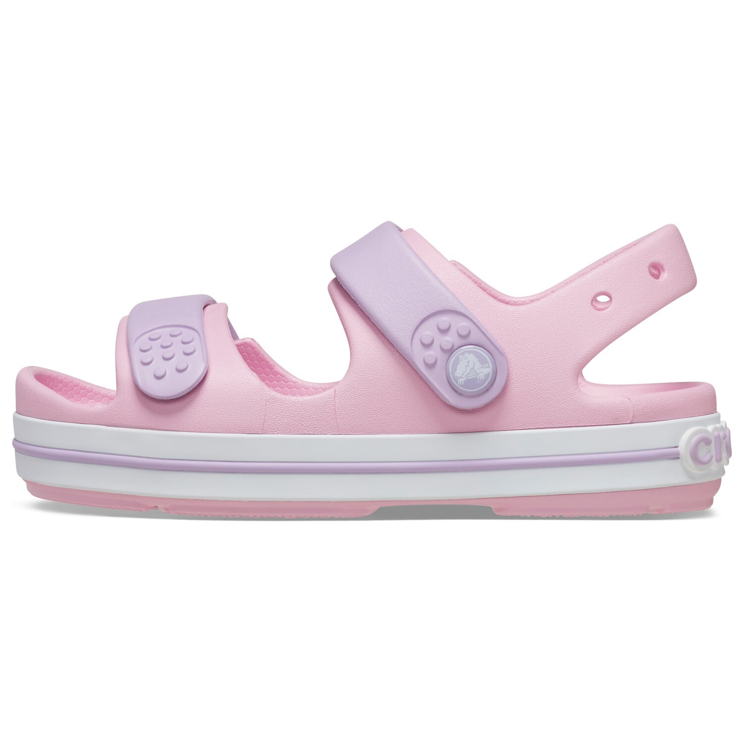 Сандалии Crocs Kid's Crocband Cruiser Sandal, цвет Ballerina/Lavender — фото 2