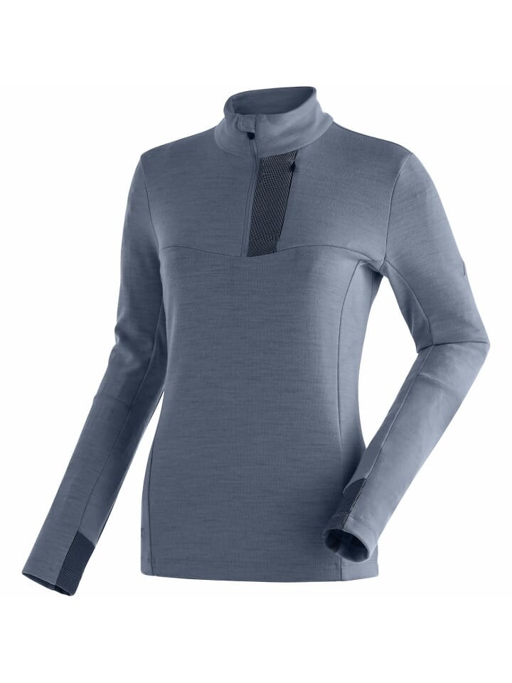 

Лонгслив Maier Sports Rolli Skutvik, цвет Rauchblau