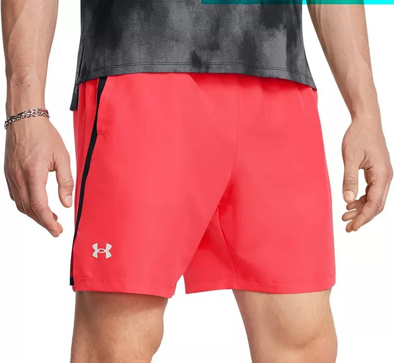 

Мужские шорты Under Armour, цвет Racer Red/Blk/Reflective