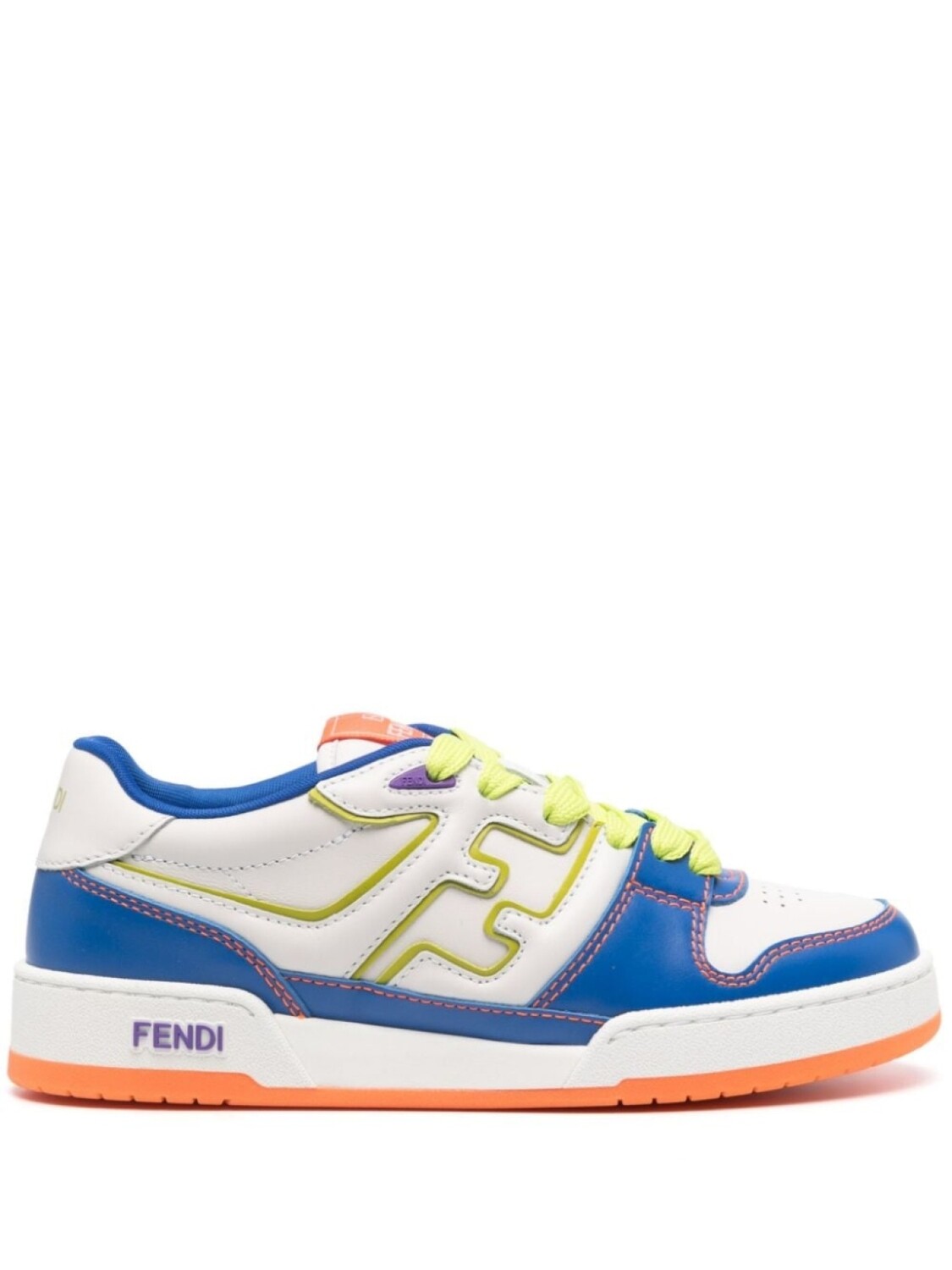 FENDI кроссовки Match, белый