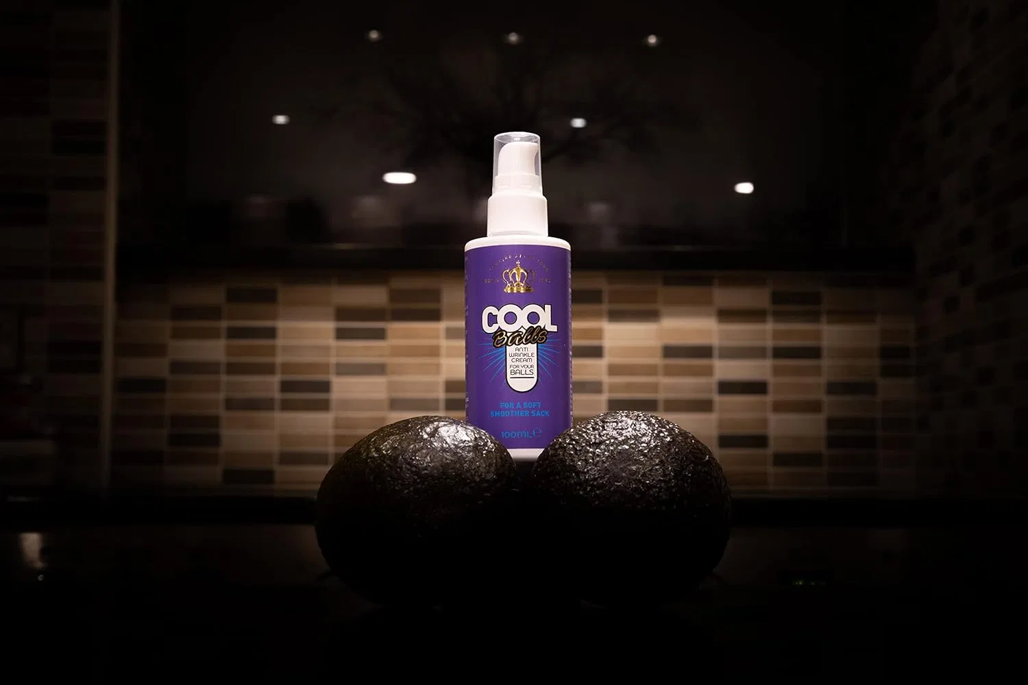 Крем для лица Cool Balls — Мужской антивозрастной увлажняющий, 100 мл — фото 2