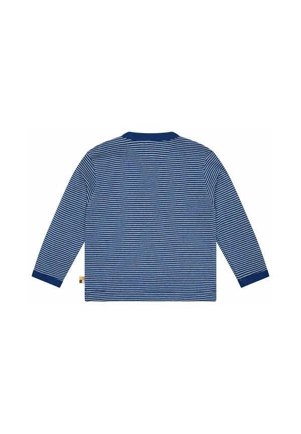 Длинный рукав с тонкими полосками Long Sleeved Top Loud + Proud, ультрамарин — фото 2