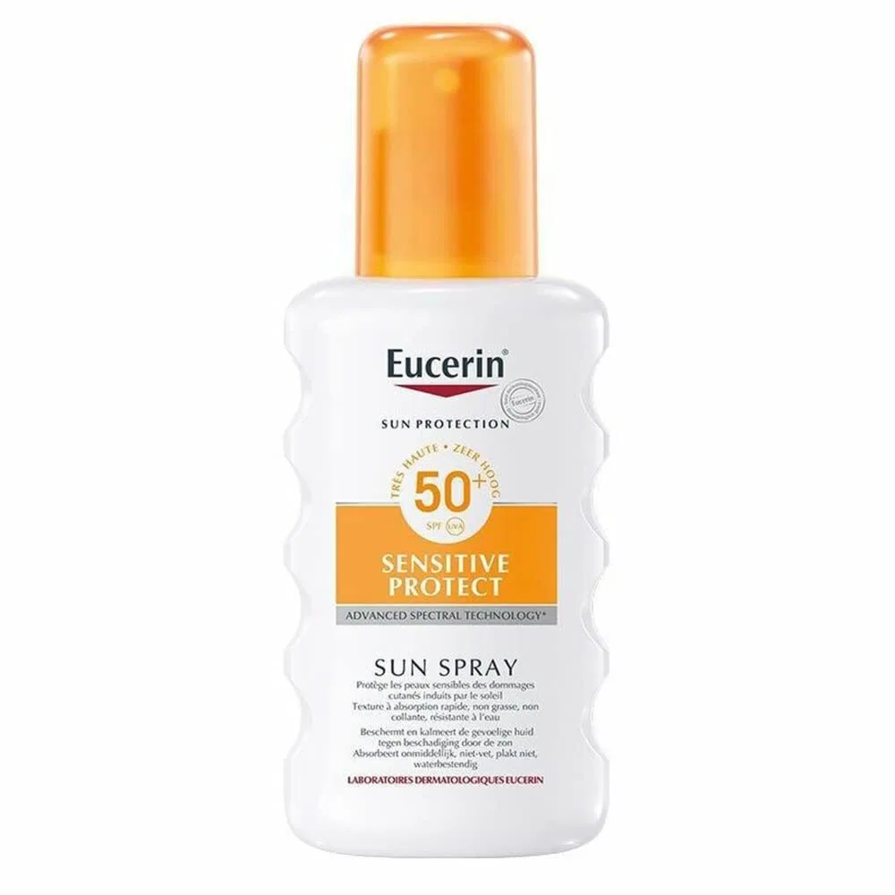 Солнцезащитный спрей Eucerin Sun Protection Sensitive Protect SPF 50+, 200 мл Eucerin