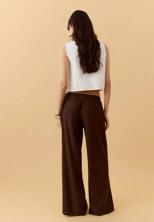 Подростковые брюки Mango Kids, Brown — фото 2