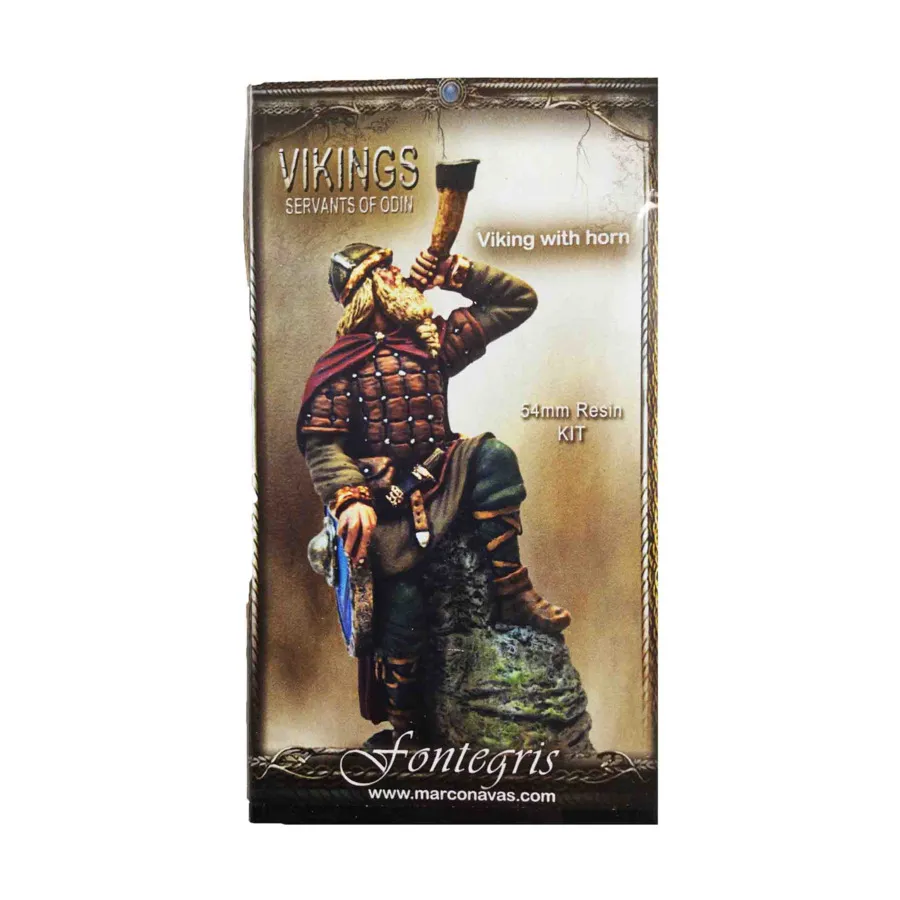 

Викинг с рогом, Historical (54mm) (Fontegris Miniatures)