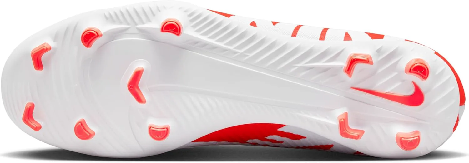 Футбольные бутсы Nike Men's Superfly 9 Club FG/MG, ярко-малиновый/белый/черный — фото 2