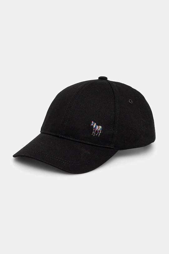 

Хлопковая кепка с козырьком Paul Smith, черный