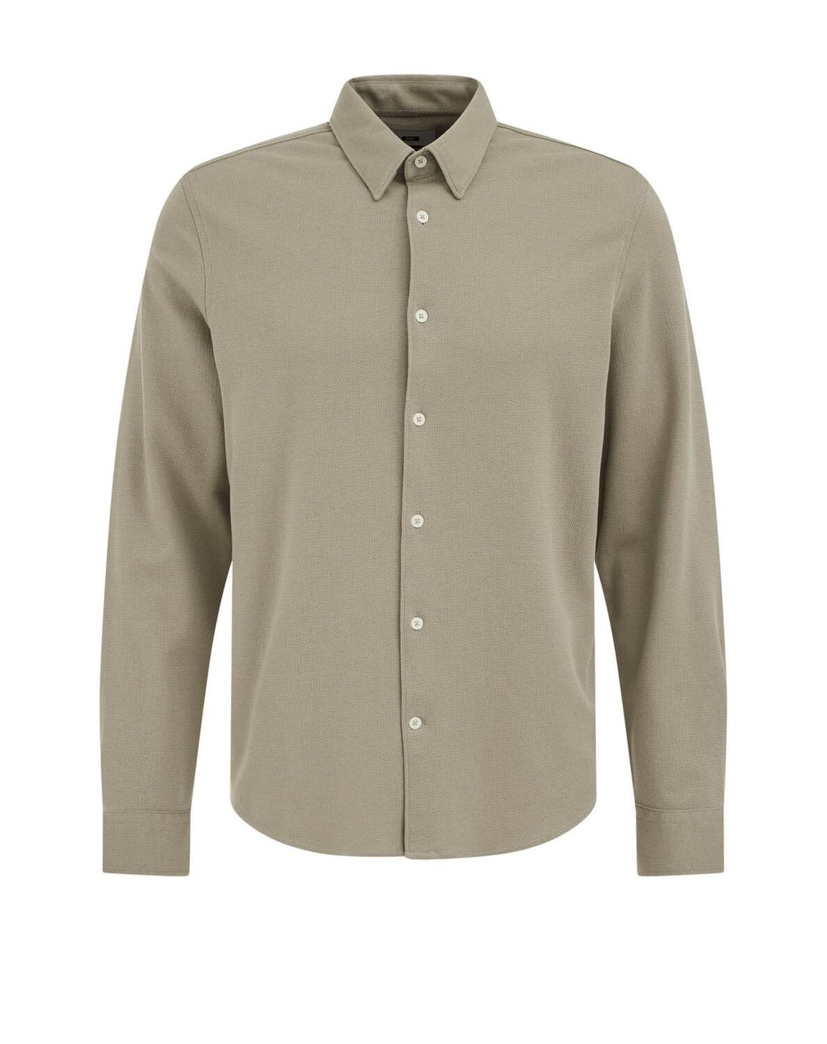 

WE Fashion Рубашка на пуговицах Regular fit в цвете Olive