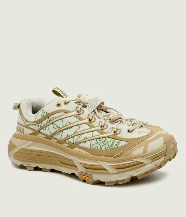 Кроссовки Mafate Three 2 Hoka, бежевый