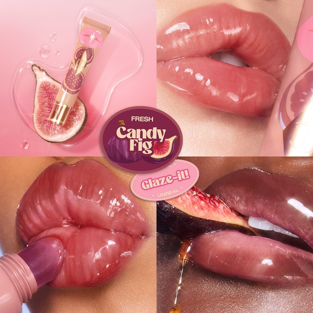 Бальзам для губ Charlotte Tilbury — Масло для губ unreal lips healthy glow nectar , candy fig, объем, 14 мл — фото 3