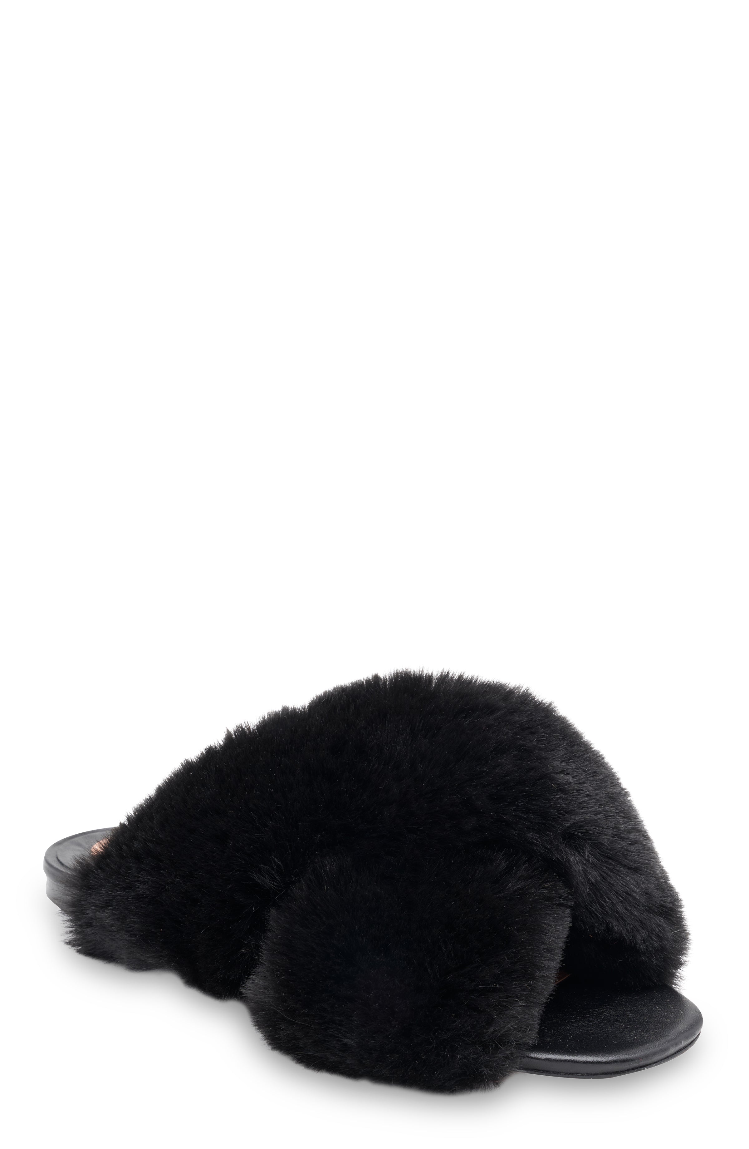 Thea Уютные Сланцы Slide BCBGMAXAZRIA, черный