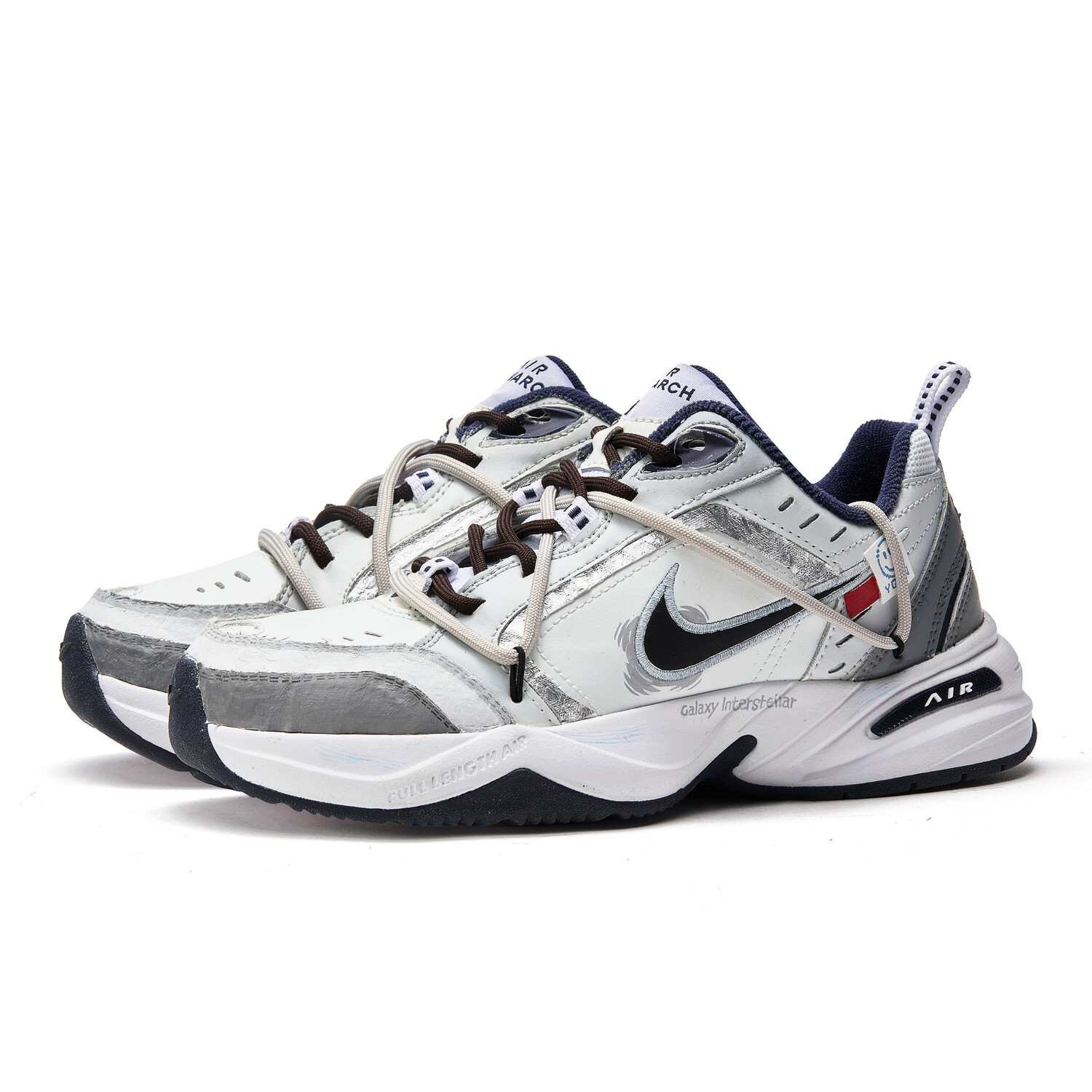 

Кроссовки Nike Air Monarch 4 Chunky Sneakers Unisex Low-top Gray, серый
