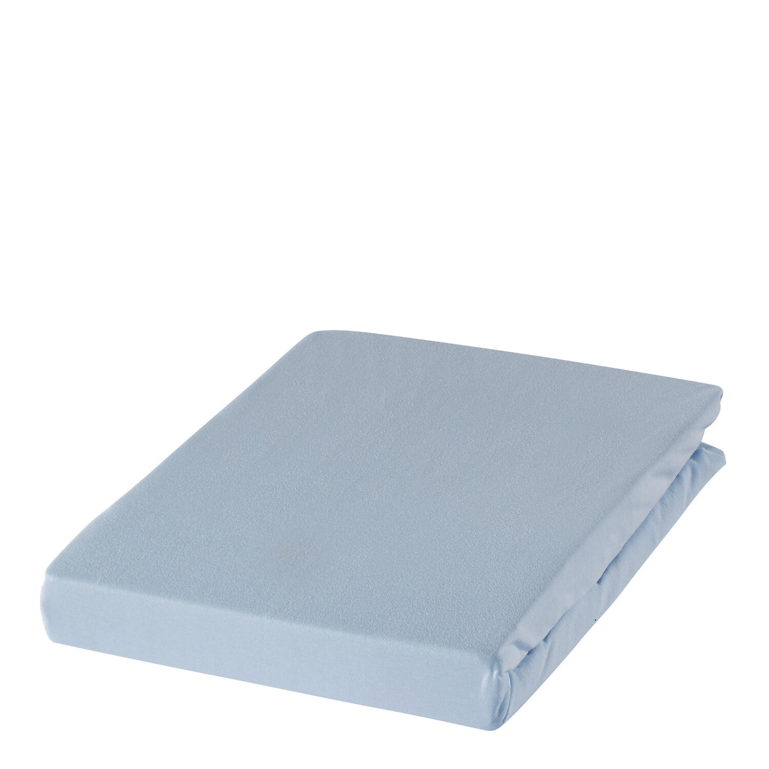 

Натяжная простынь из крученого jersey Estella, светло-синий