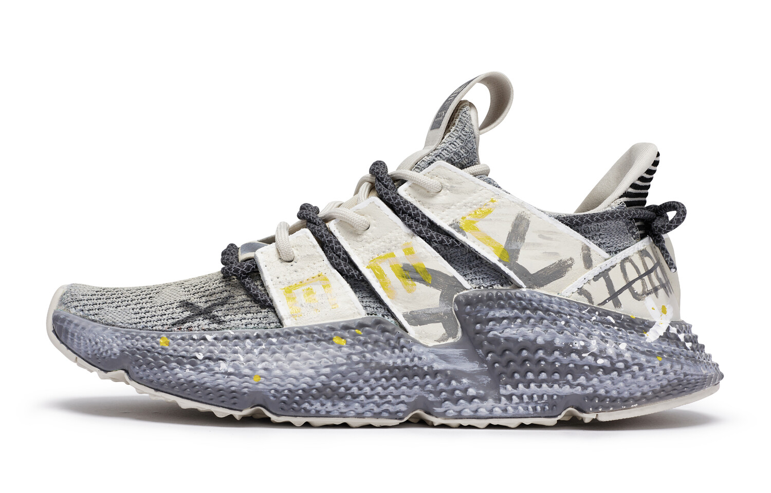 Кроссовки adidas originals PROPHERE Lifestyle Shoes Unisex Low-top Orange, серый/оранжевый