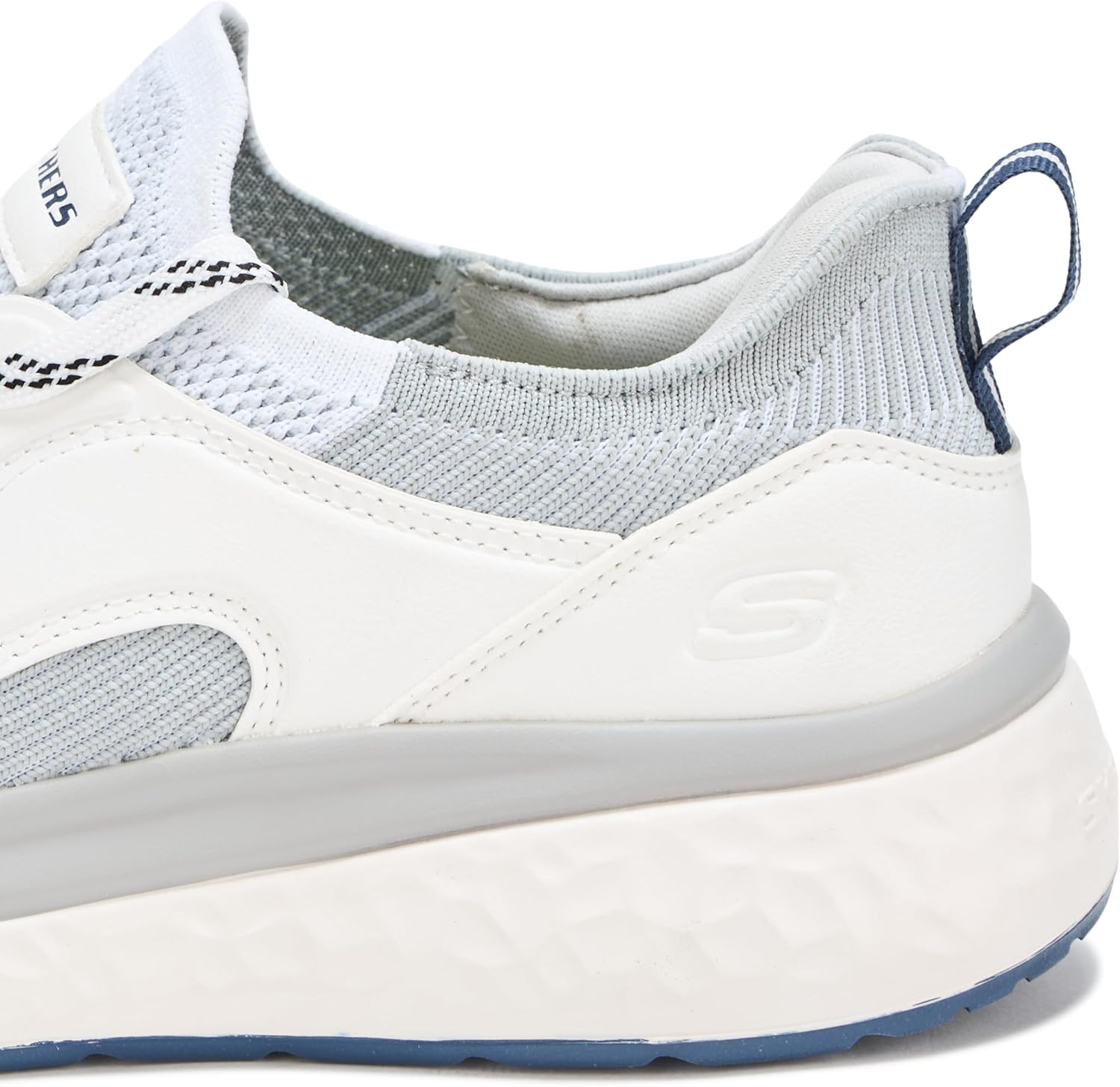 Мужские кроссовки Skechers Lancer - Dalton, белый/серый — фото 4