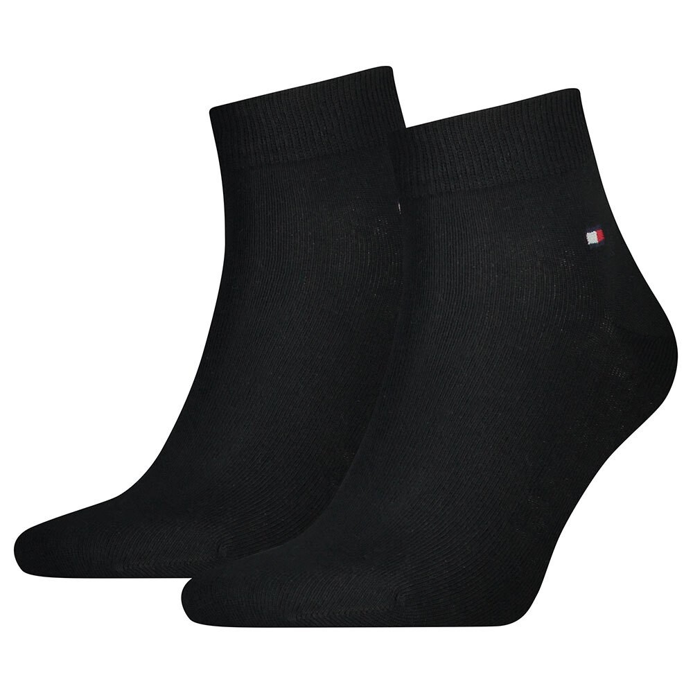 

Носки Toммy Hilfiger Quarter 2 шт, черный
