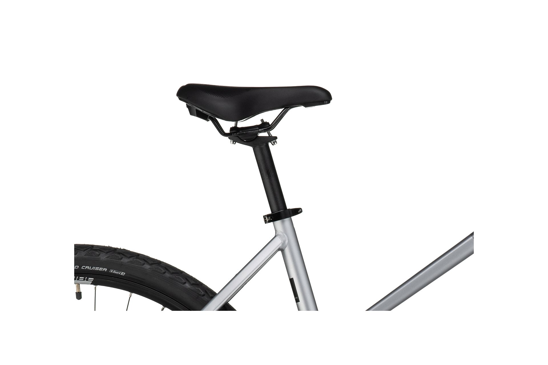 Кроссовый велосипед Cube Nature EXC - 28 дюймов - Damen Sport - 2024, цвет Silber|polarsilver´n´black — фото 2