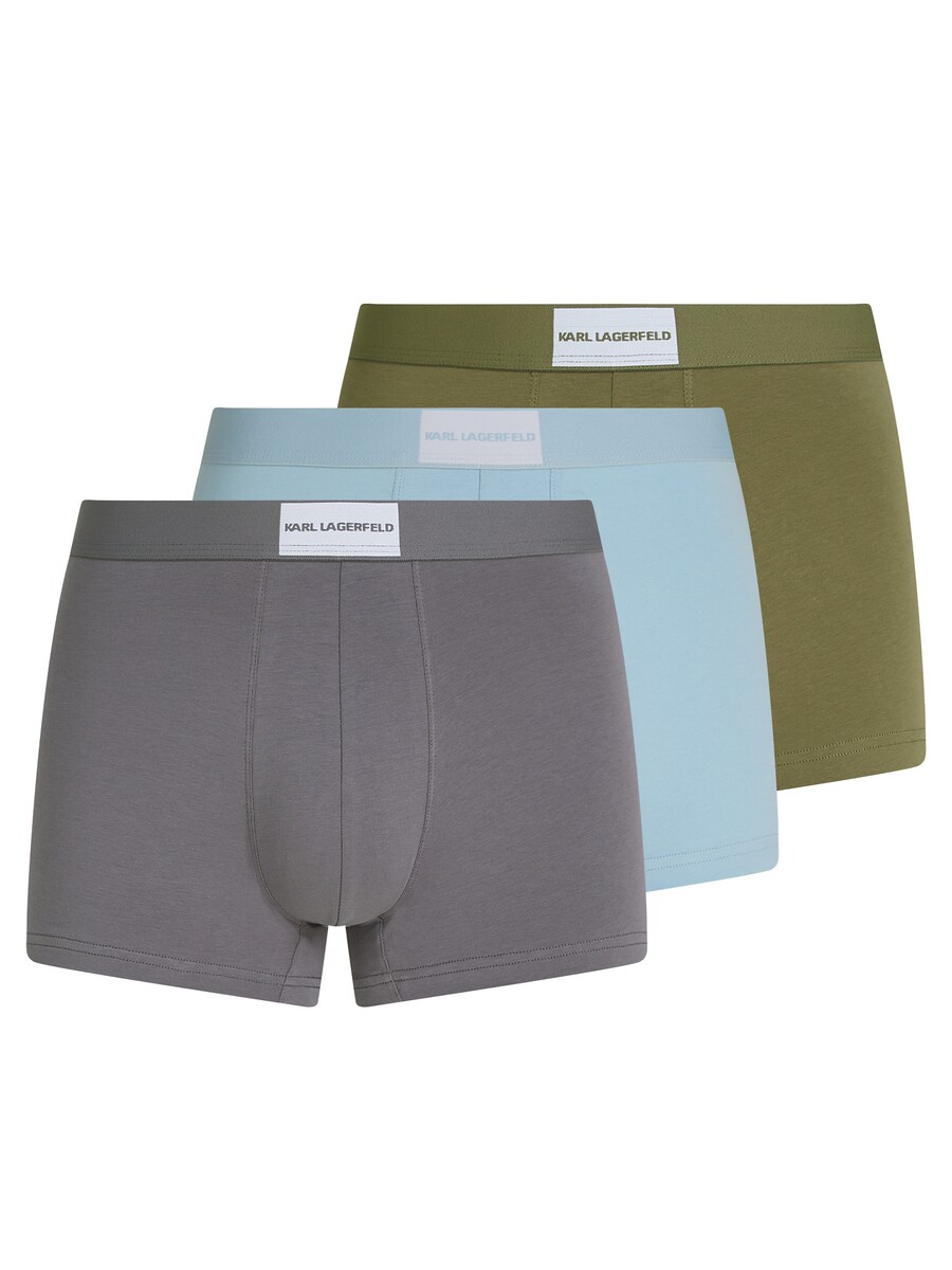 

Боксеры Karl Lagerfeld, цвет Light blue/Grey/Olive