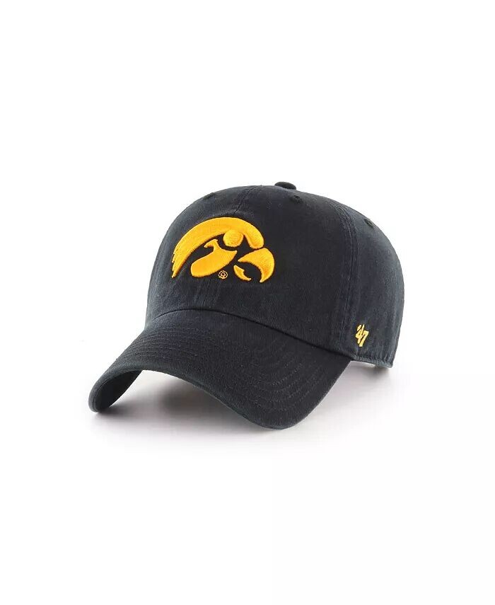 

Кепка Iowa Hawkeyes CLEAN UP '47 Brand, черный