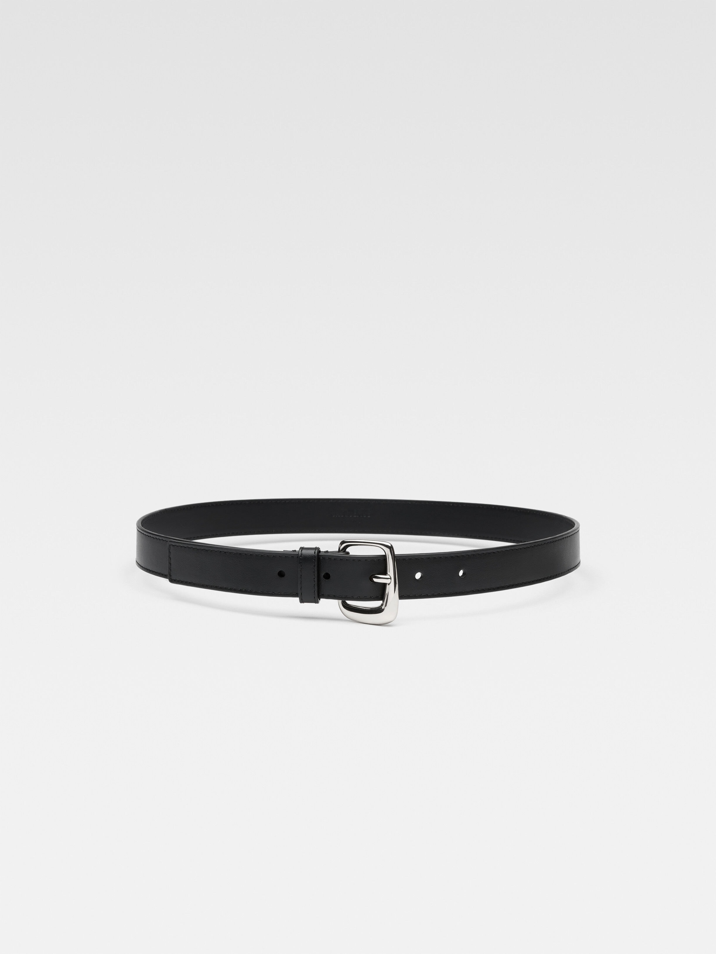 

Ремень с пряжкой «J» JACQUEMUS The Ovalo belt, черный