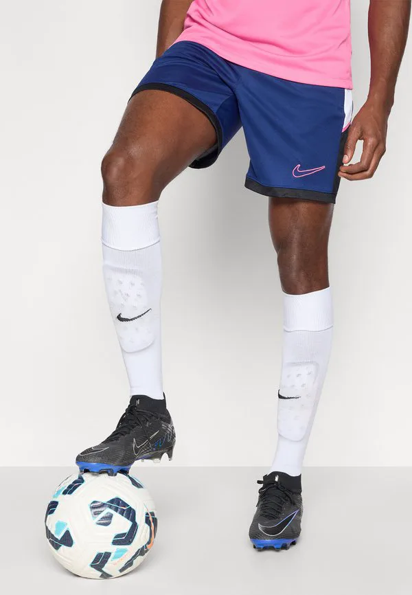Короткие спортивные шорты Nike Performance, Blue Void/White/Black/Pinksicle — фото 4