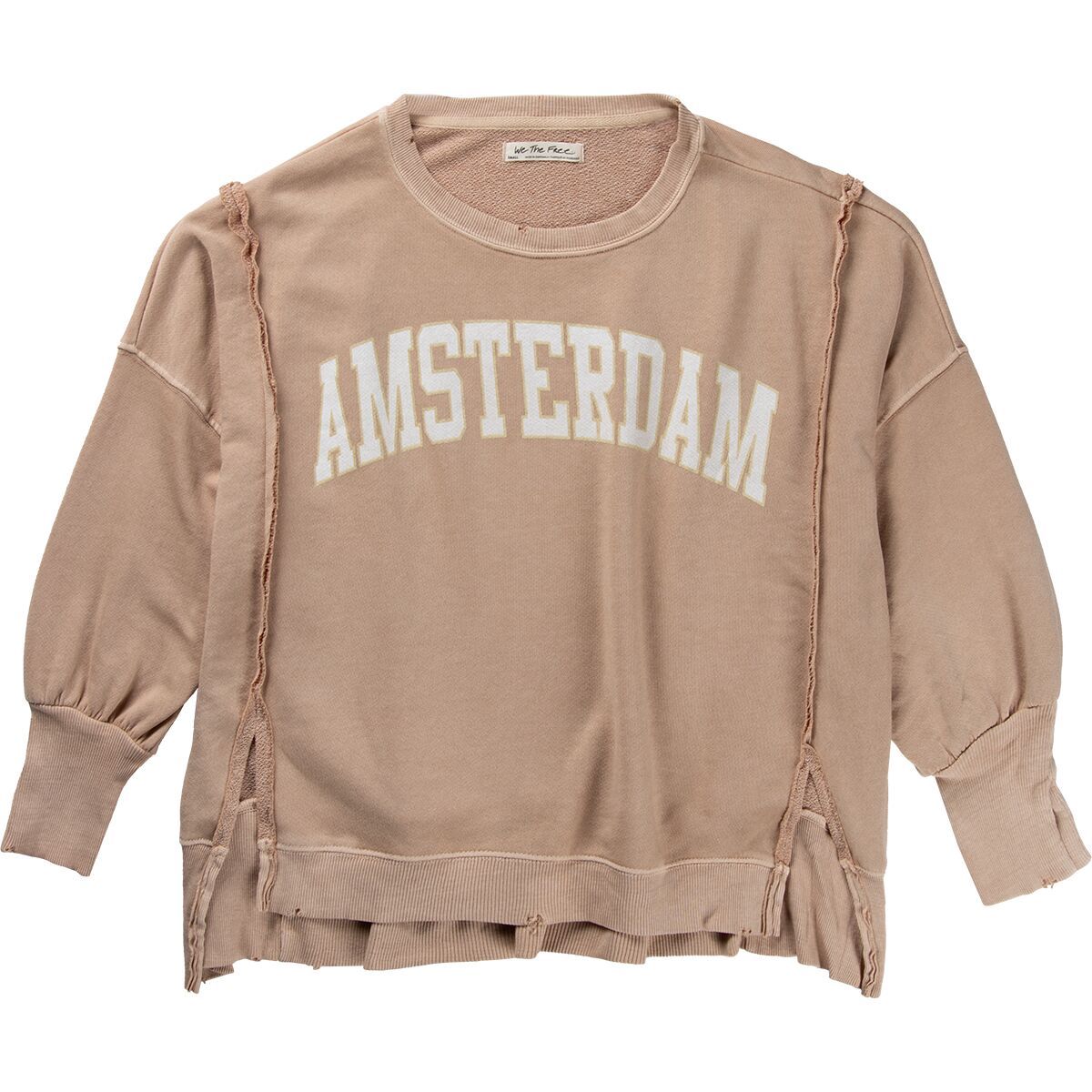 

Графитовый свитшот Camden Free People, коричневый