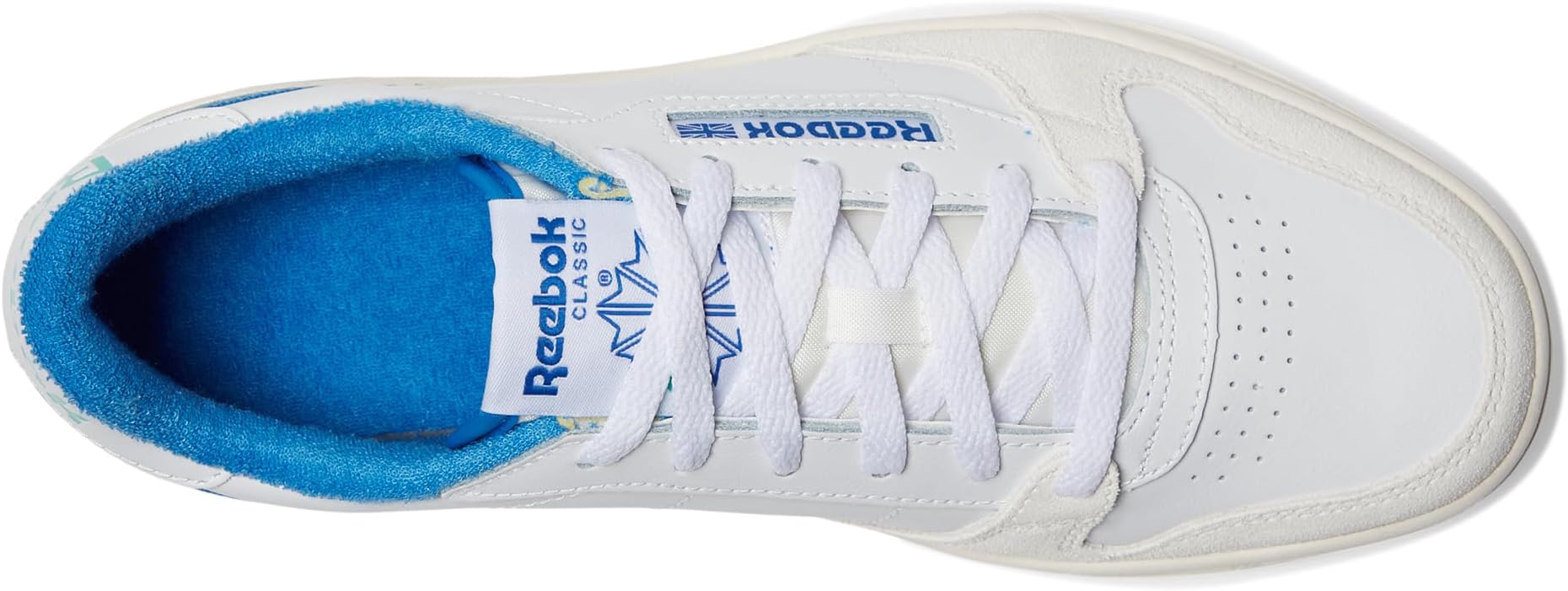 Кроссовки Reebok Lifestyle Phase Court, цвет White/Chalk/Kinetic Blue — фото 2