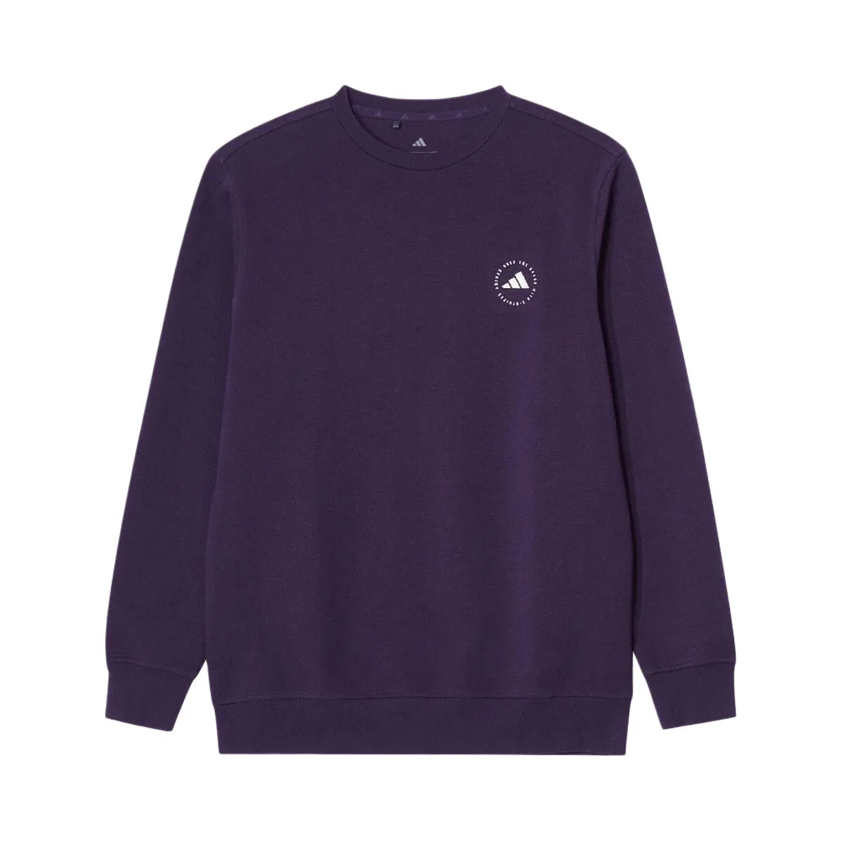 Свитшот мужской Purple с круглым вырезом, средней посадки Adidas