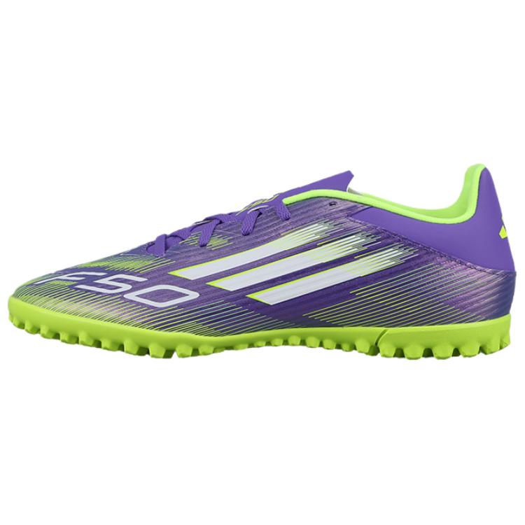 Adidas Футбольные бутсы серии F50 унисекс фиолетовые белые желтые