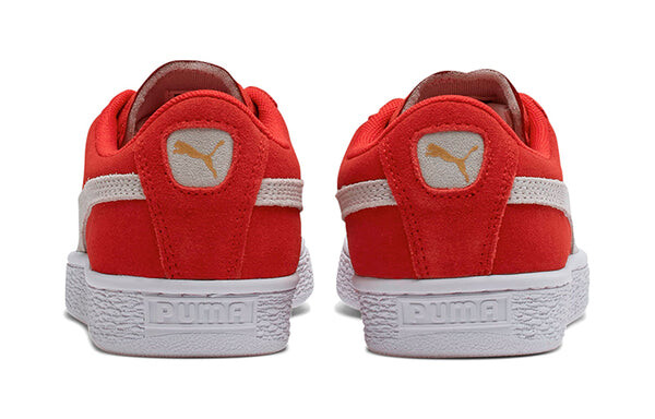 Кроссовки suede 'high risk red' Puma, красный — фото 4