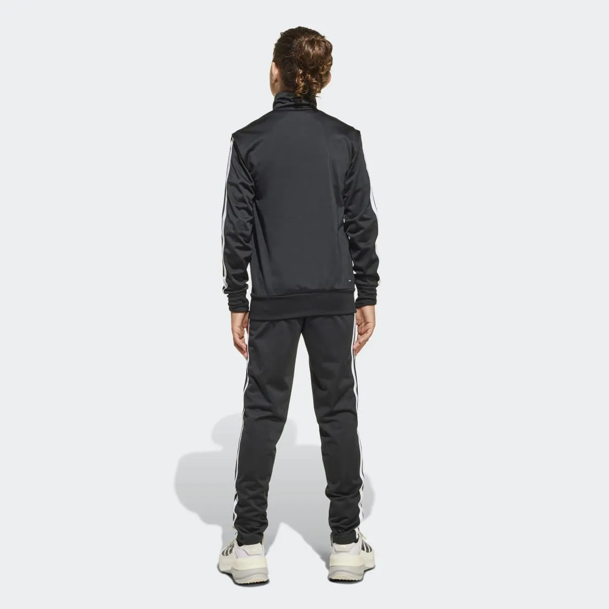 Детский спортивный костюм Essentials Climacool adidas, черный — фото 4
