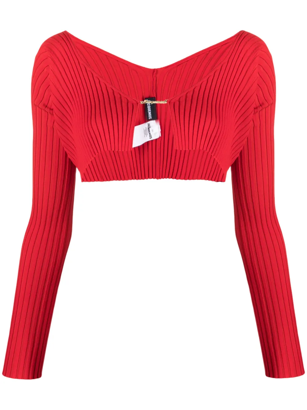 

Кардиган La Maille Pralu JACQUEMUS, красный