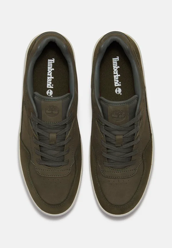 Низкие кроссовки на шнуровке Timberland, Dark Green — фото 3