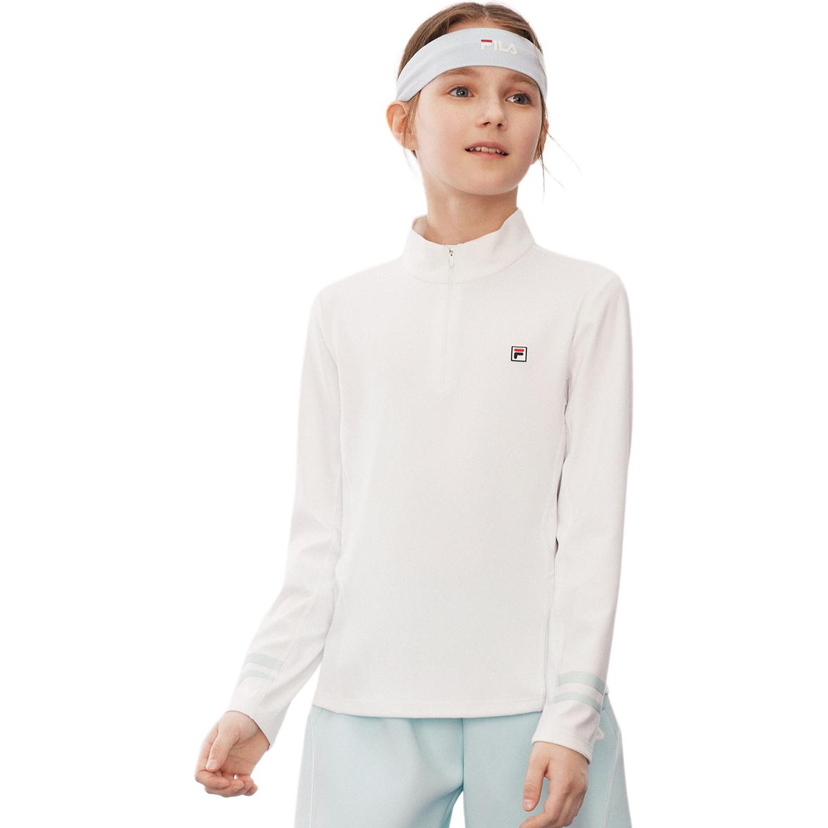 FILA KIDS Футболка с длинным рукавом jade white детская — фото 2