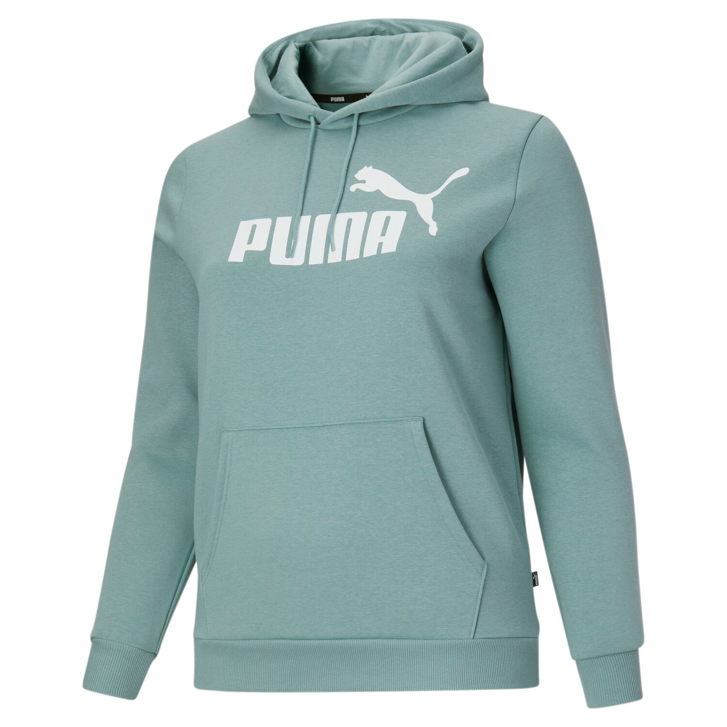 

Мужская толстовка с большим логотипом PUMA Essentials, цвет Mineral Blue