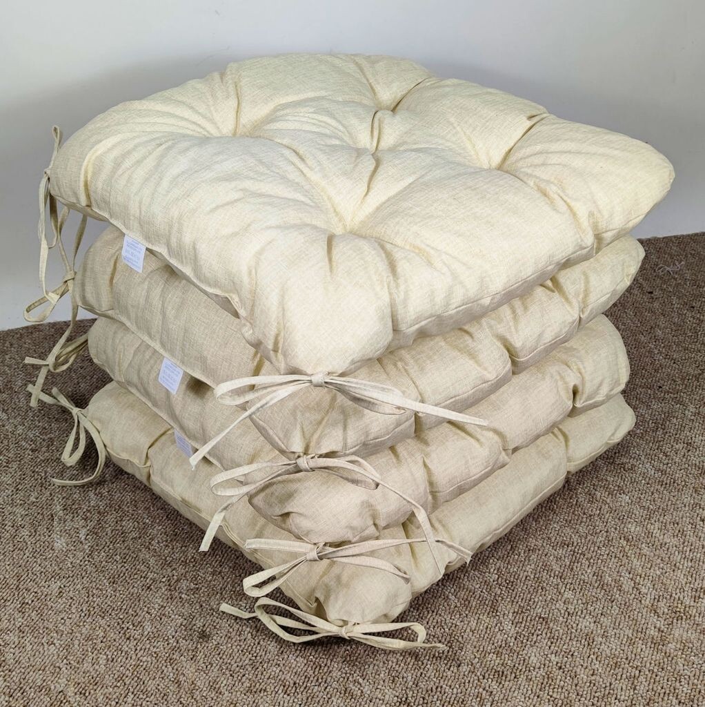 

Подушки для стульев/сидений из роттани Клара 6х, 42 х 42 х 8 см Цвет синий Rattani