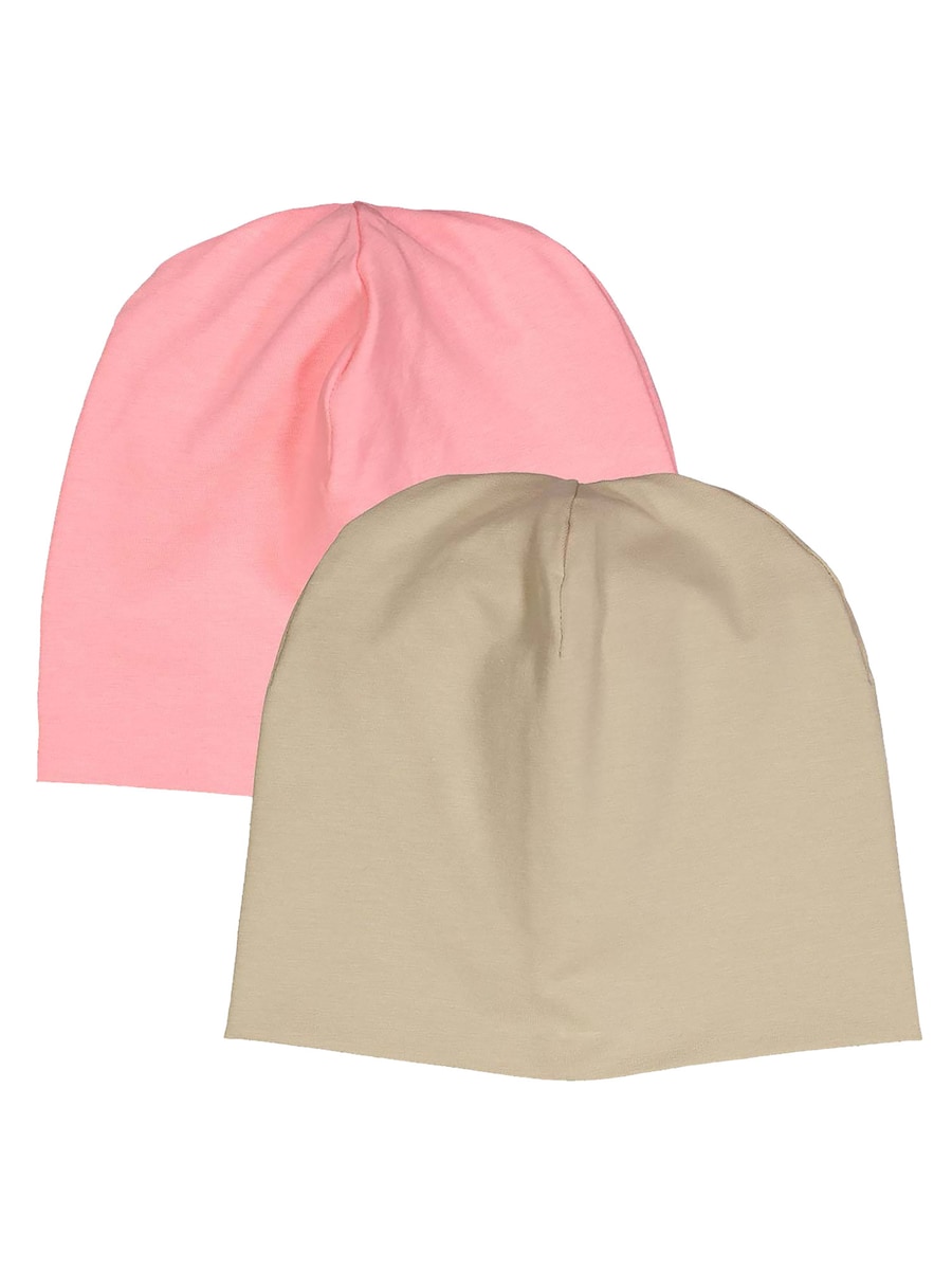 

Шапка Müsli by GREEN COTTON 1573087300, бежевый/розовый