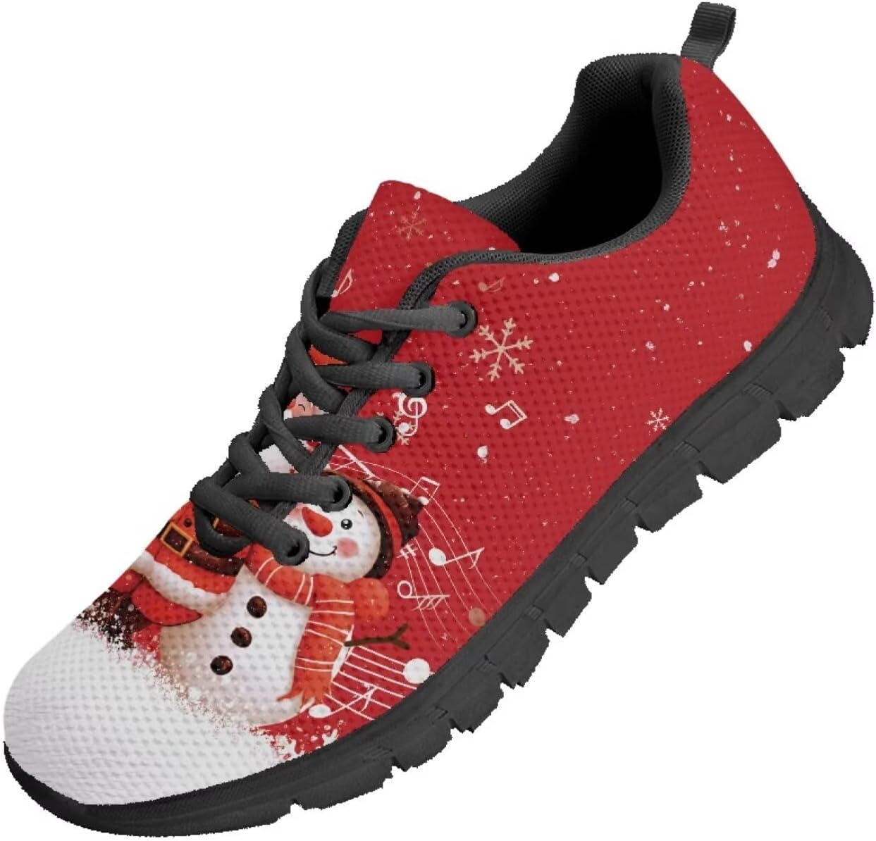 

Мужские кроссовки Funnydude Funny Print для прогулок, осенние повседневные теннисные кроссовки для путешествий, Santa Claus